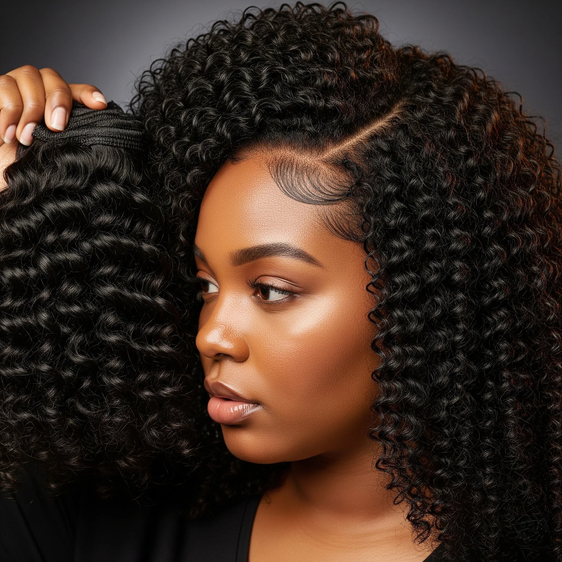 Afro Curl Extensions | Natural Kinky Curly Hair