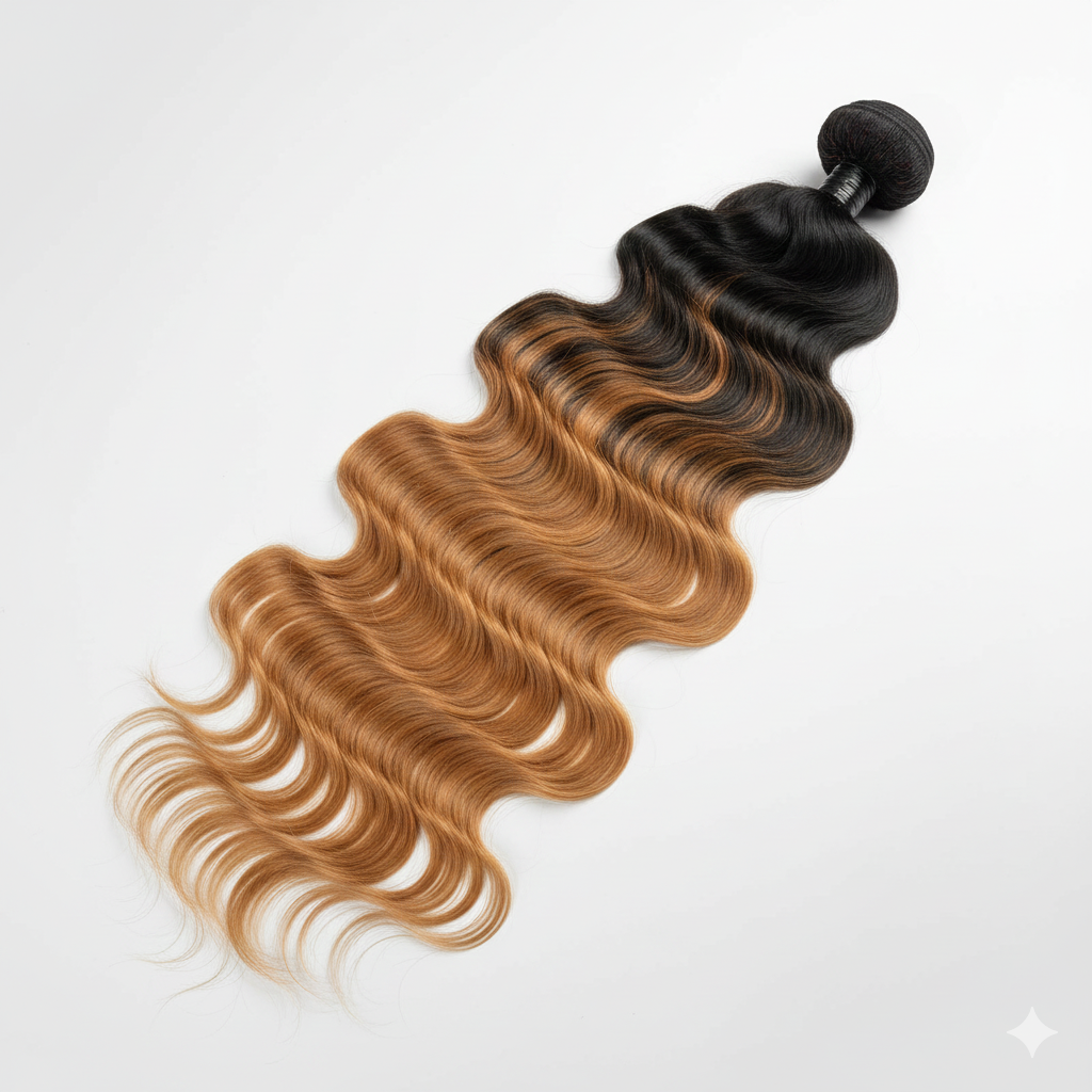 Ombre Balayage Wavy Extensions | 100% Remy Hair