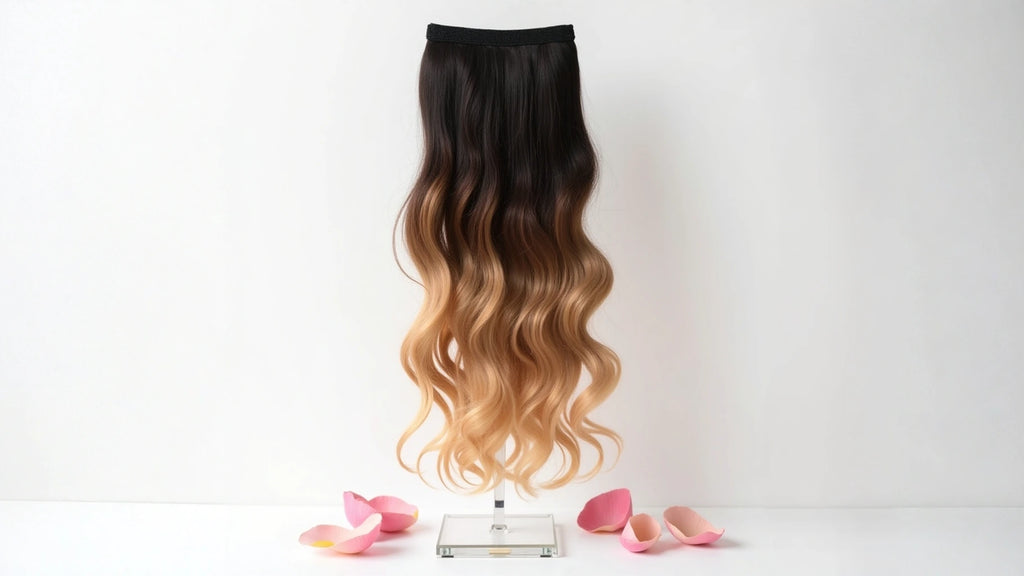 Ombre Balayage Wavy Extensions | 100% Remy Hair