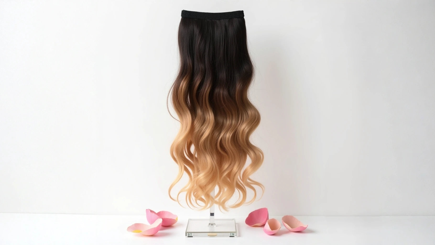 Ombre Balayage Wavy Extensions | 100% Remy Hair