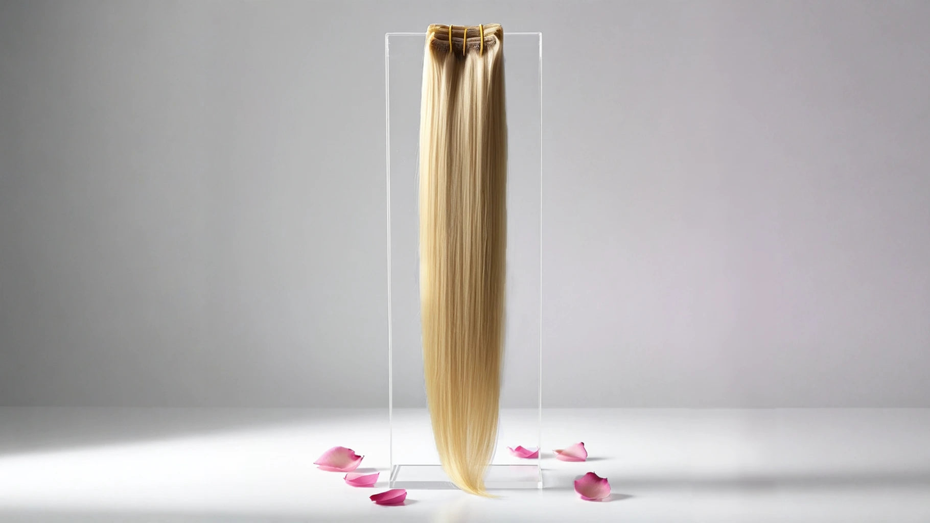 Honey Blonde Straight Hair Extensions | 100% Human Hair