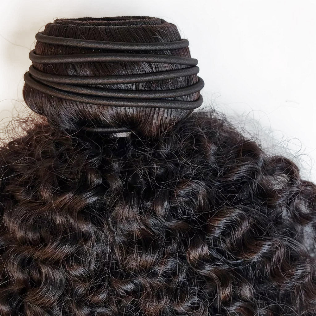 Afro Curl Extensions | Natural Kinky Curly Hair