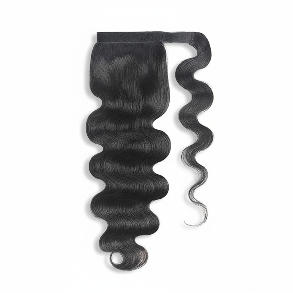 Wavy Ponytail Hair Extension – Virgin Human Hair