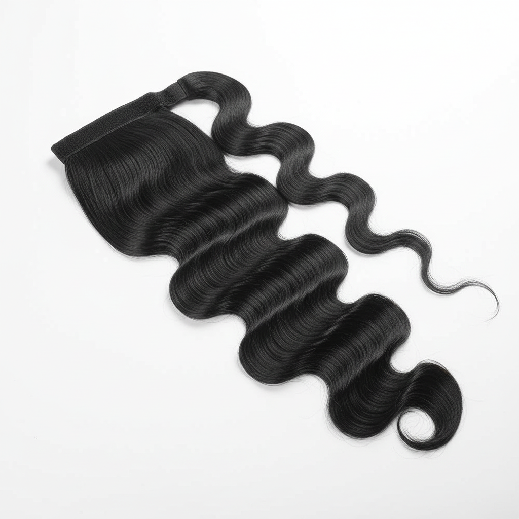Wavy Ponytail Hair Extension – Virgin Human Hair